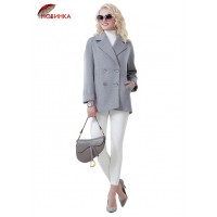 А-2674/С Короткое пальто в стиле Car Coat